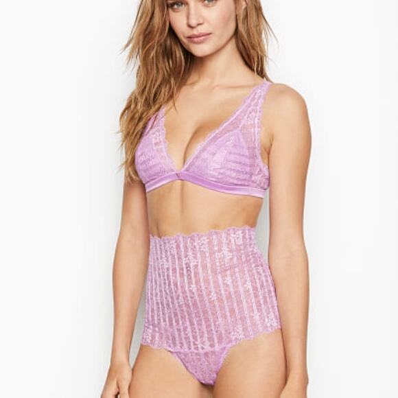 Victoria's Secret Orchid High rise Thong Panty - Picture 3 of 8